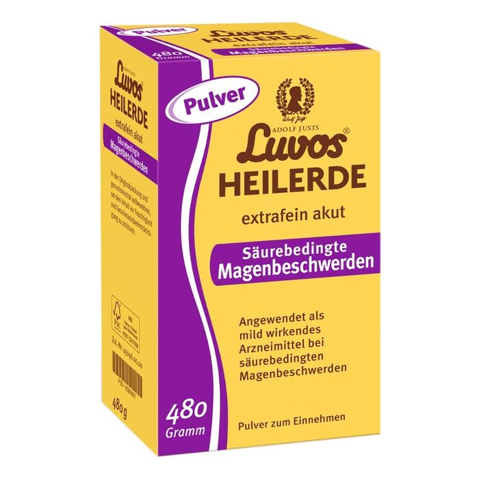 Luvos - Heilerde extrafein akut surebedinge Magenbeschwerden - 480g Pulver