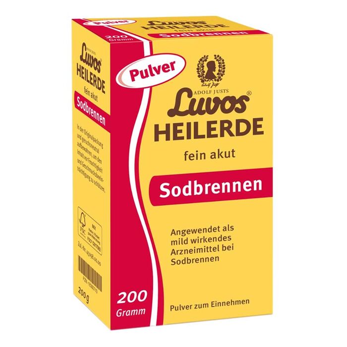 Luvos - Heilerde fein akut Sodbrennen - 200g Pulver