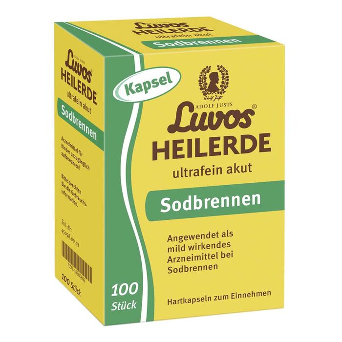 Luvos - Heilerde ultrafein akut Sodbrennen - 100 Kapseln