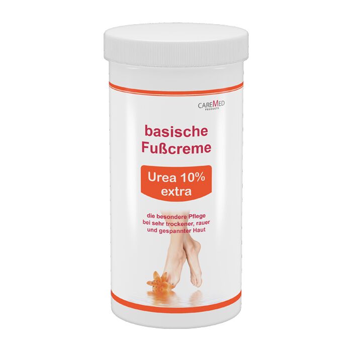 CareMed - Basische Fucreme Urea 10% extra 450ml Dose