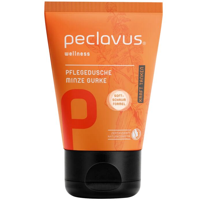 peclavus wellness - Pflegedusche Minze Gurke - 30ml Duschgel