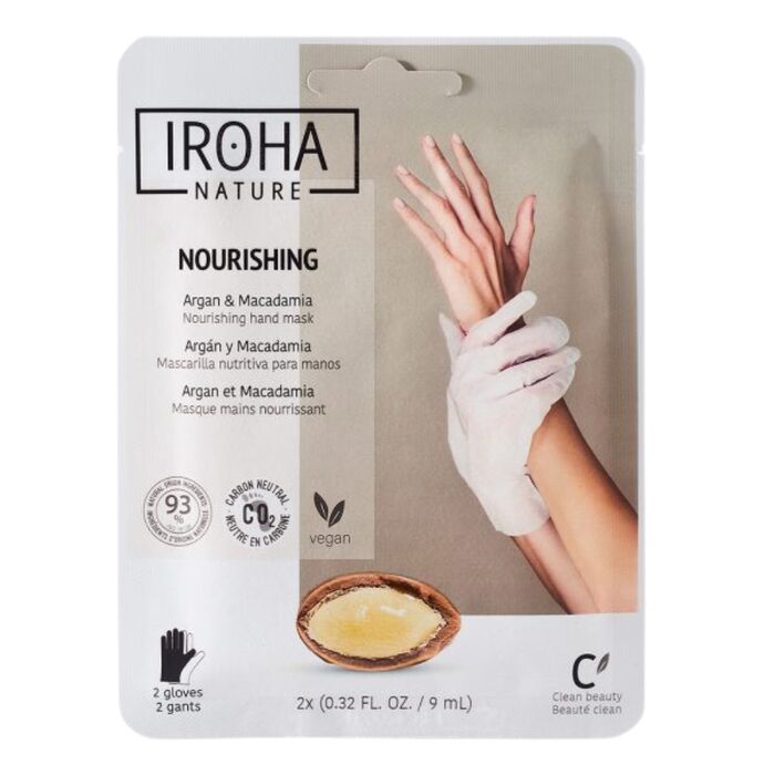 Iroha Nature - Handschuhe Nhrend - 9ml Argan & Macadamia