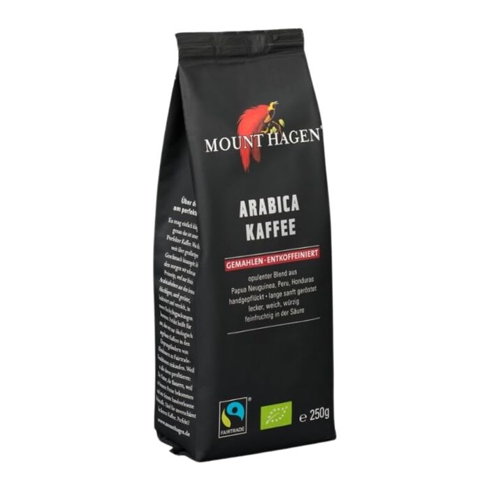 Mount Hagen - Bio Rstkaffee gemahlen - 250g entkoffeiniert