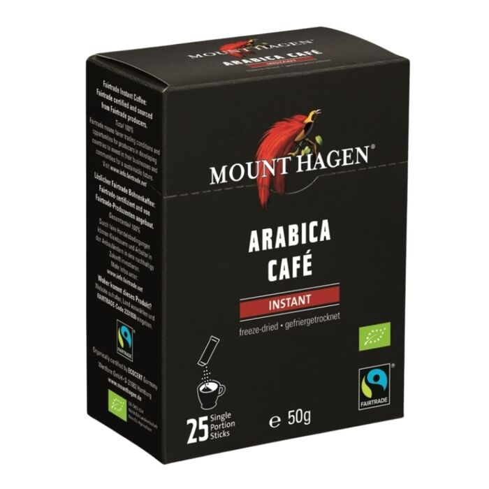 Mount Hagen - Bio Instant Kaffee - 50g Sticks