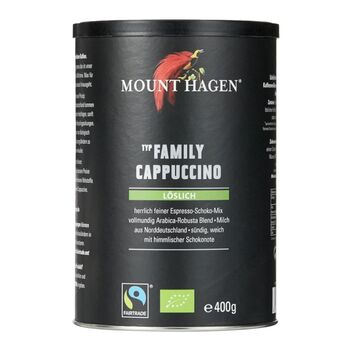 Mount Hagen - Bio Cappuccino Family - 400g Dose