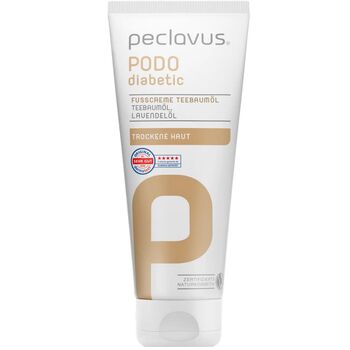 peclavus PODOdiabetic - Fußcreme Teebaumöl - 100ml