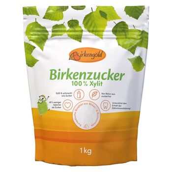 Birkengold - Xylit aus Birken - 1000g Birkenzucker