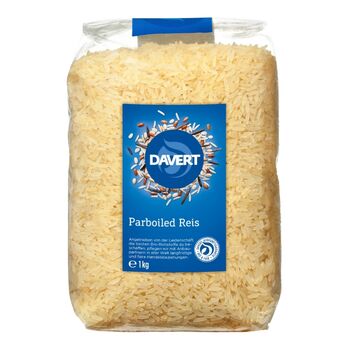 Davert - Bio Parboiled Reis - 1000g Langkorn