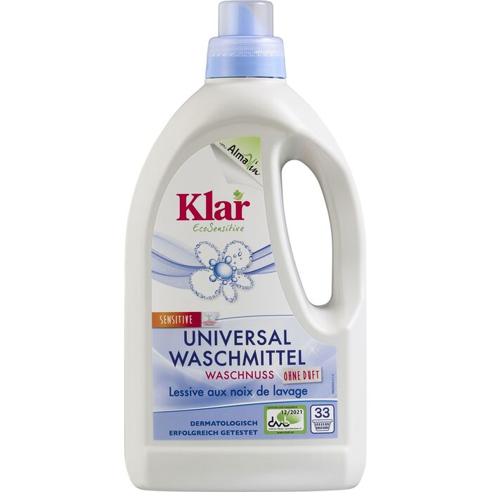 AlmaWin / Klar - Universal Waschmittel 1500ml - Waschnuss flssig