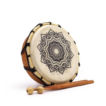 Davartis - Schamanische Mandala-Trommel mit Stcken - ca....