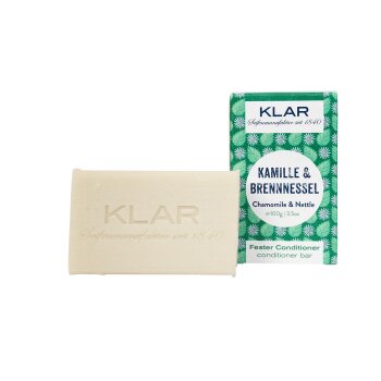 KLAR Seifenmanufaktur - fester Conditioner Kamille &...