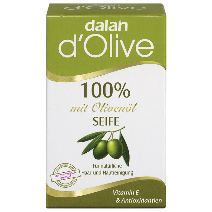 Dalan d´Olive - Seife mit Olivenöl - 150g natürliche Haut- & Haarreinigung