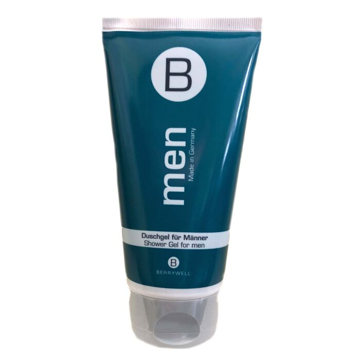 Berrywell - Duschgel MEN - 150ml kühl, blau, prickelnde Erfrischung